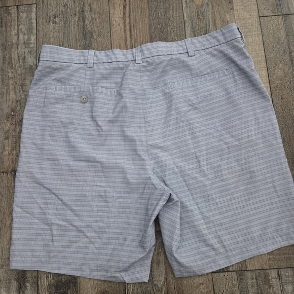 PGA Tour Men's Moisture Wicking Golf Shorts Blue/greyish Size 38 - Picture 3 of 4